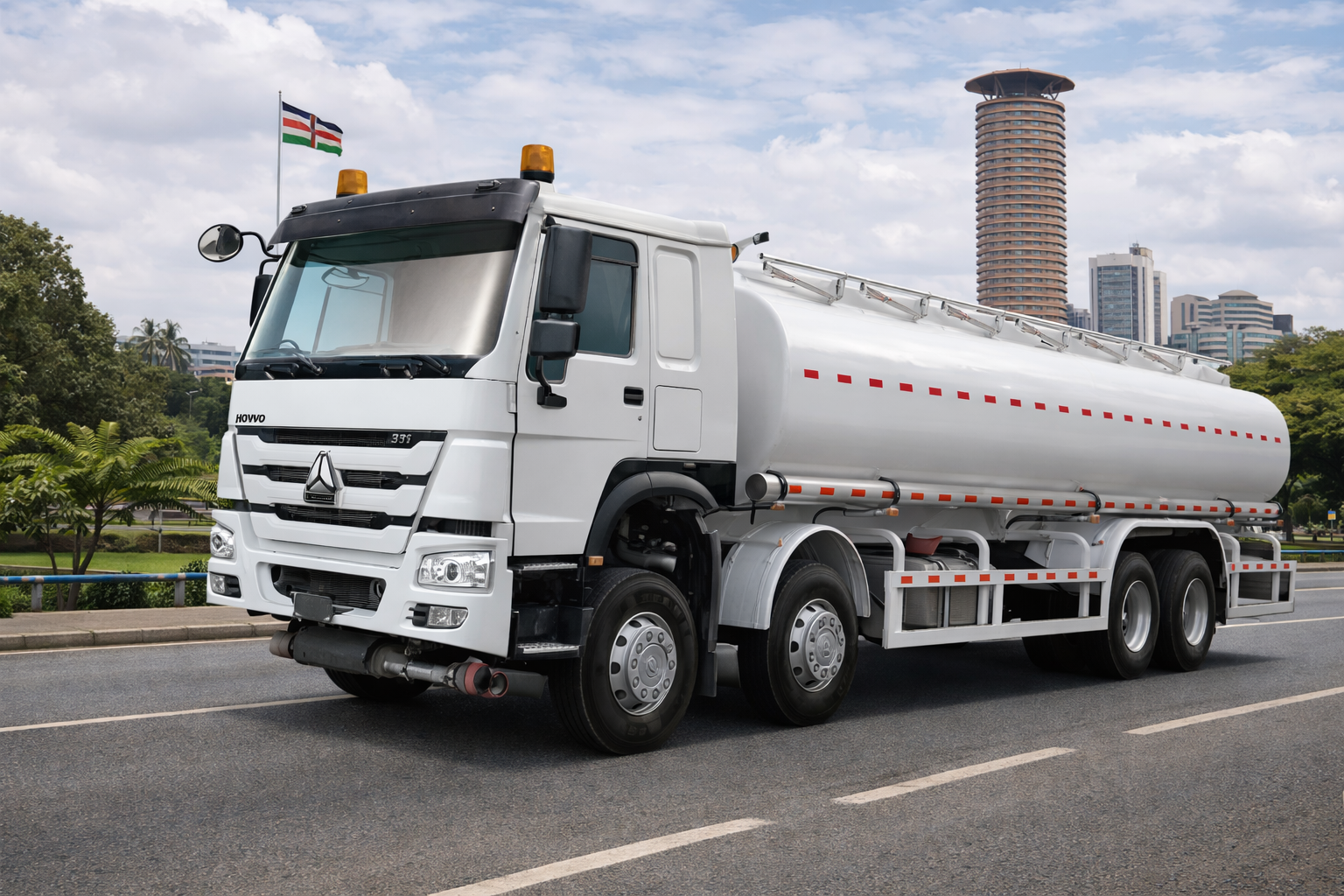 Sinotruck HOWO 8×4 Oil Tanker Trucks